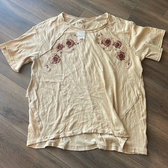 Free People We the Free We The Free Harper Tee - MED - Picture 6 of 9